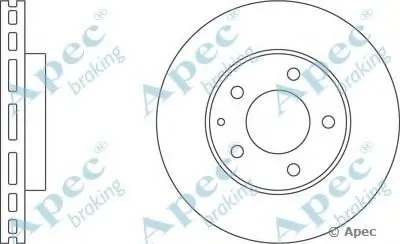 Тормозной диск APEC braking купить