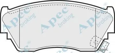 Комплект тормозных колодок, дисковый тормоз APEC braking купить