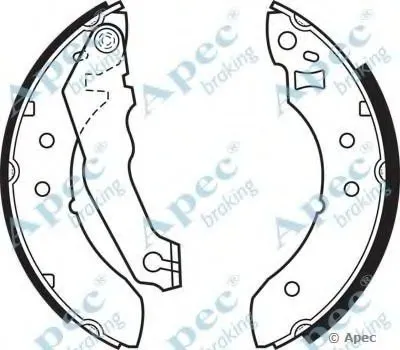 Тормозные колодки APEC braking купить