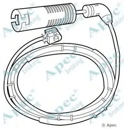 Указатель износа, накладка тормозной колодки APEC braking купить