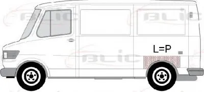 Колесная ниша BLIC купить