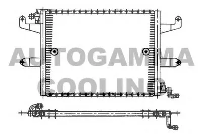 Конденсатор, кондиционер AUTOGAMMA купить