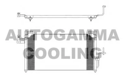 Конденсатор, кондиционер AUTOGAMMA купить