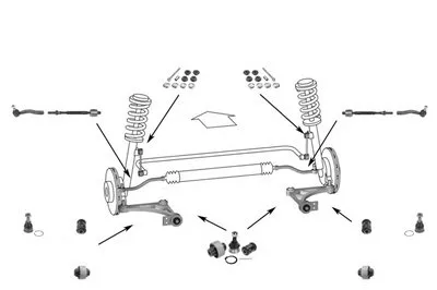 Рулевое управление; Подвеска колеса MEYLE купить