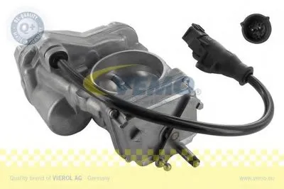 Патрубок дроссельной заслонки Q+, original equipment manufacturer quality MADE IN GERMANY VEMO купить