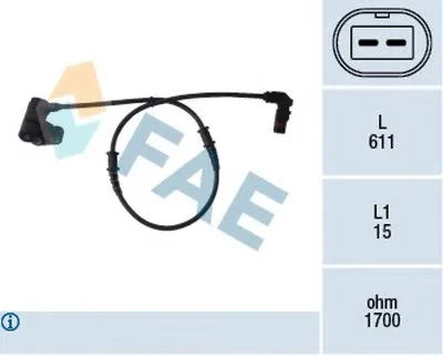Датчик, частота вращения колеса FAE купить