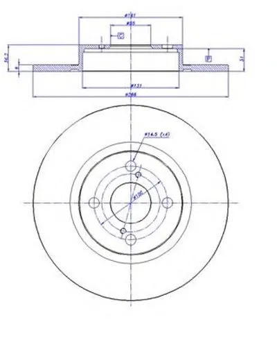 Тормозной диск CAR купить