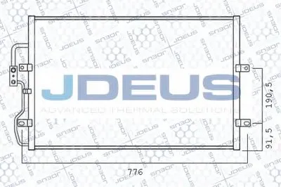 Конденсатор, кондиционер JDEUS купить