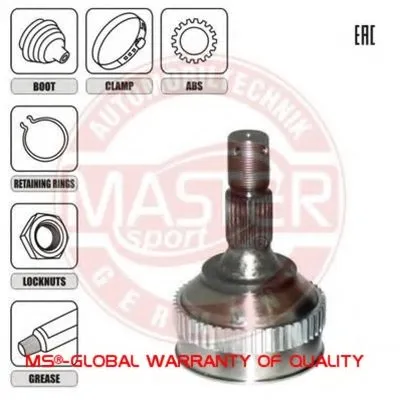 Шарнирный комплект, приводной вал MASTER-SPORT купить