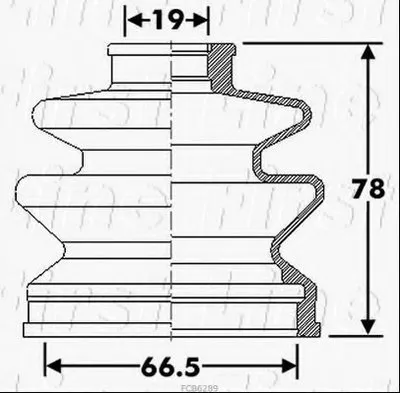 Пыльник, приводной вал FIRST LINE купить