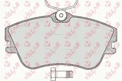 Комплект тормозных колодок, дисковый тормоз VILLAR купить