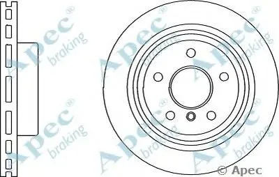 Тормозной диск APEC braking купить