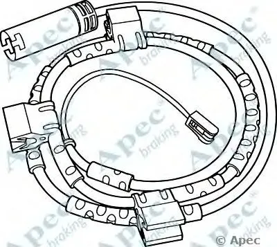 Указатель износа, накладка тормозной колодки APEC braking купить