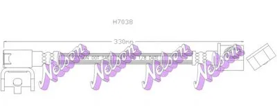 Тормозной шланг BROVEX-NELSON купить