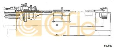 Тросик спидометра COFLE купить