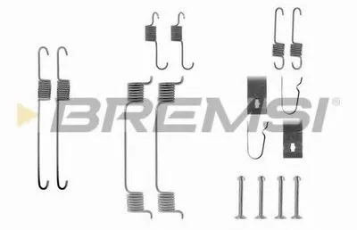 Комплектующие, тормозная колодка BREMSI купить