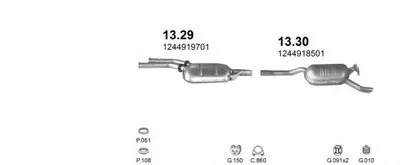 Система выпуска ОГ POLMO купить