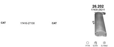 Система выпуска ОГ POLMO купить