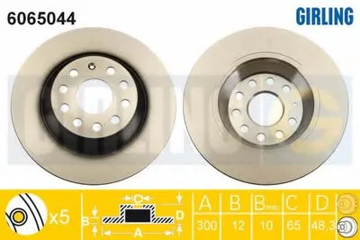 Тормозной диск GIRLING купить
