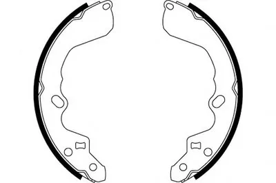 Комплект тормозных колодок HELLA купить
