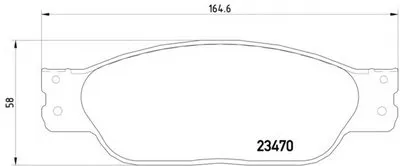 Комплект тормозных колодок, дисковый тормоз HELLA купить