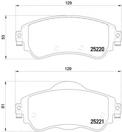 Комплект тормозных колодок, дисковый тормоз HELLA купить