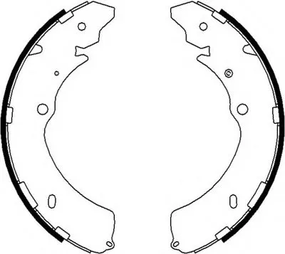 Комплект тормозных колодок HELLA купить