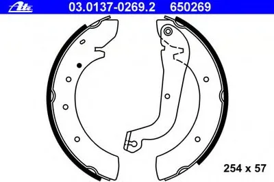 Комплект тормозных колодок ATE купить