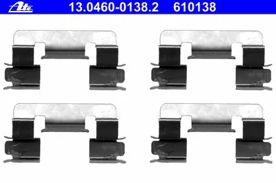 Комплектующие, колодки дискового тормоза ATE купить