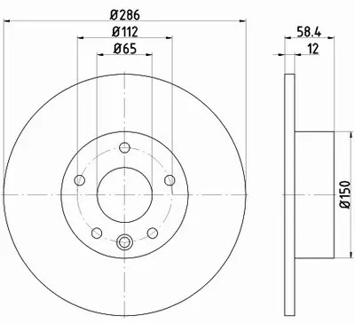 Тормозной диск PRO TEXTAR купить