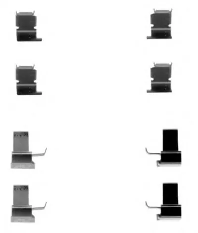 Комплектующие, колодки дискового тормоза HELLA PAGID купить