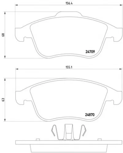 Комплект тормозных колодок, дисковый тормоз HELLA PAGID купить