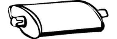 Средний глушитель выхлопных газов WALKER купить