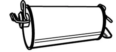 Глушитель выхлопных газов конечный WALKER купить