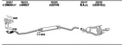 Система выпуска ОГ WALKER купить