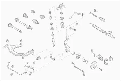 Рулевое управление; Подвеска колеса SACHS купить