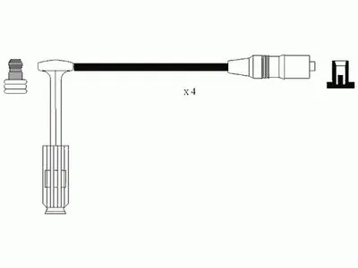 Комплект проводов зажигания NGK купить
