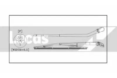 Щетка стеклоочистителя LUCAS ELECTRICAL купить