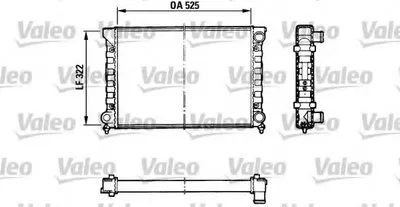 Радиатор, охлаждение двигателя VALEO купить