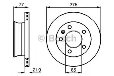 Тормозной диск BOSCH купить