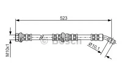 Тормозной шланг BOSCH купить