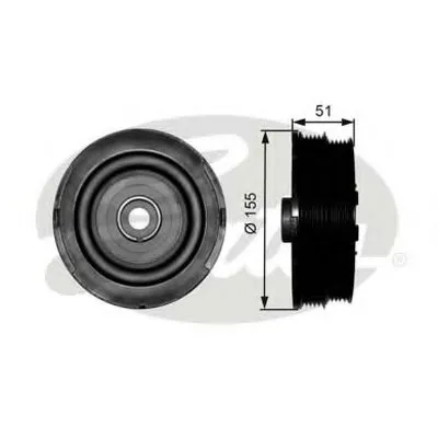 Ременный шкив, коленчатый вал DriveAlign® GATES купить