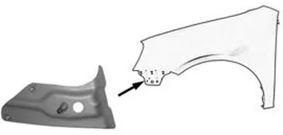 Облицовка передка VAN WEZEL купить