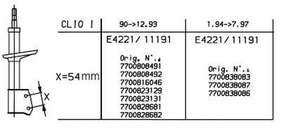 Амортизатор MONROE ORIGINAL MONROE купить
