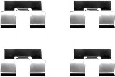 Комплектующие, колодки дискового тормоза TEXTAR купить