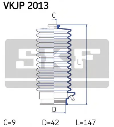 Комплект пылника, рулевое управление SKF купить
