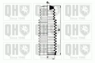 Комплект пылника, рулевое управление QUINTON HAZELL купить