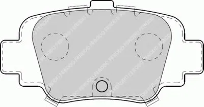 Комплект тормозных колодок, дисковый тормоз PREMIER FERODO купить