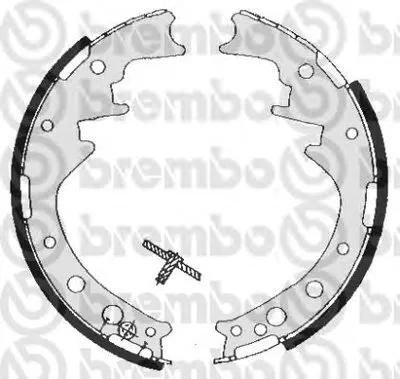 Комплект тормозных колодок BREMBO купить