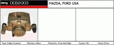 Тормозной суппорт Remanufactured REMY (Multiline) DELCO REMY купить